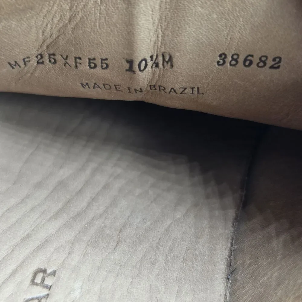 Peter Millar Vantage Lite Tan Suede Sneaker Mf25Xf55  Men Size 10.5 NEW